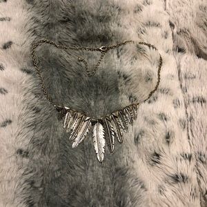Feather necklace